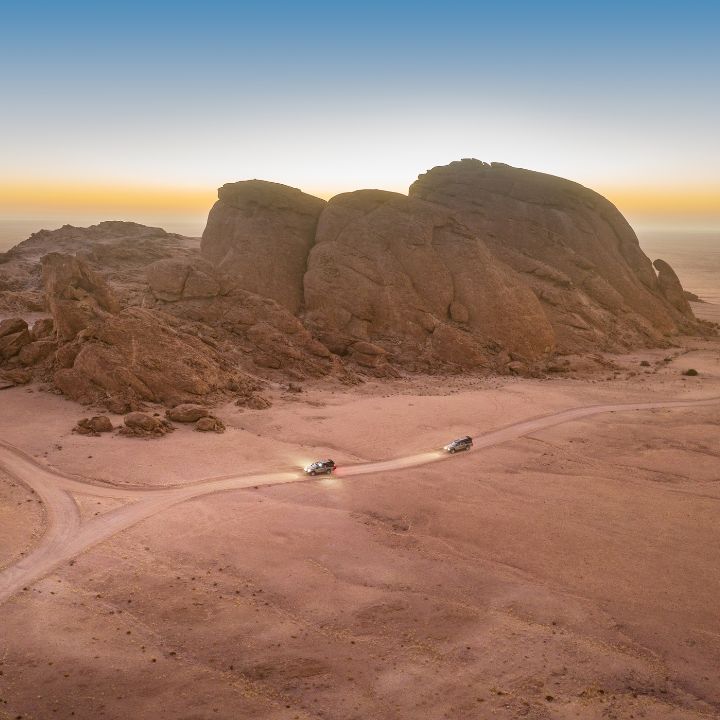 Ruta en 4x4 por el desierto de Namibia