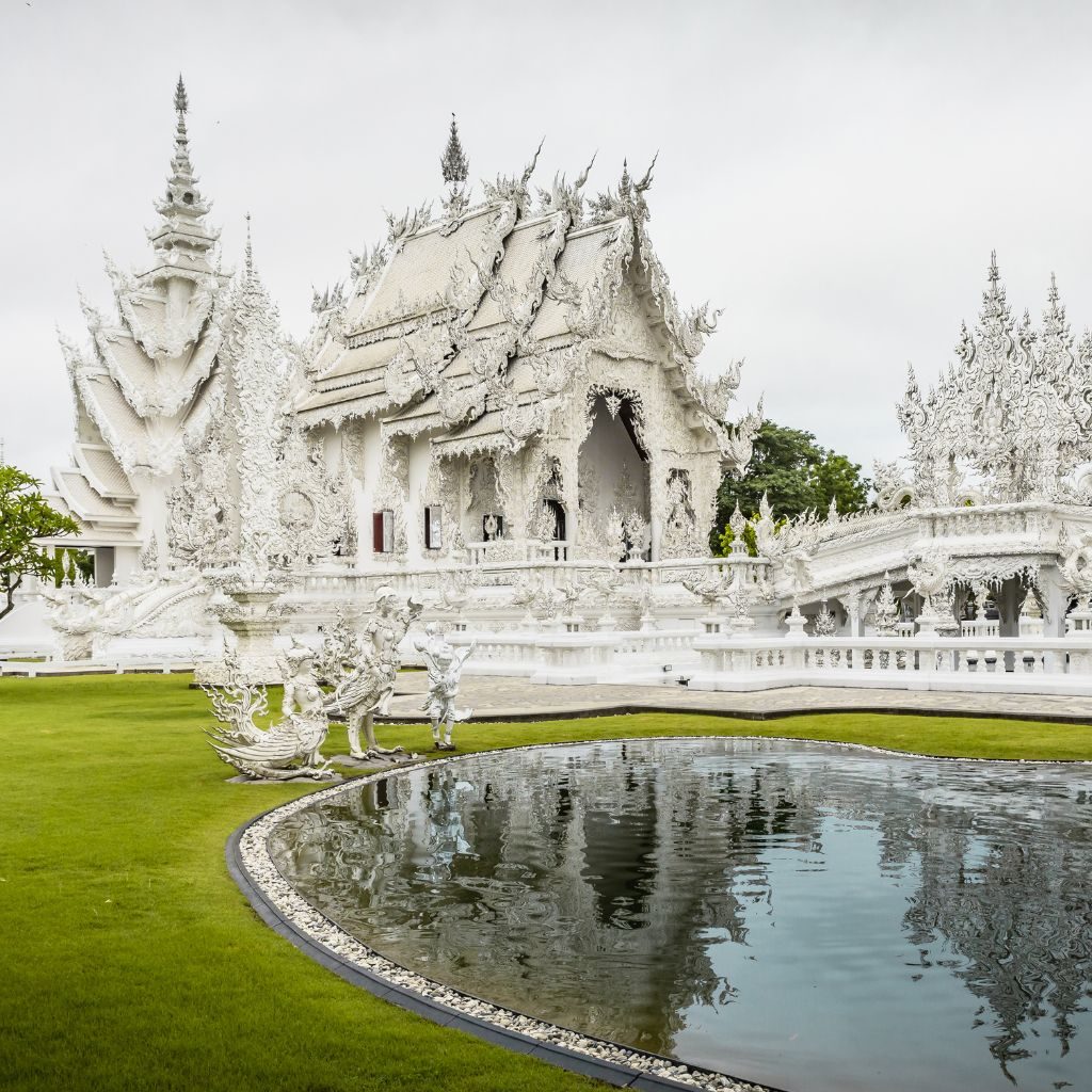 Templo blanco Tailandia